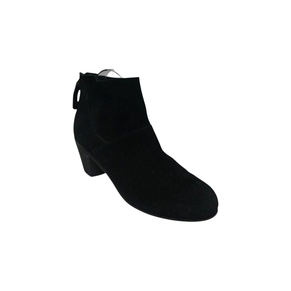 Kelsi Dagger Black Suede Boho Ankle Boots Booties Womens 8.5